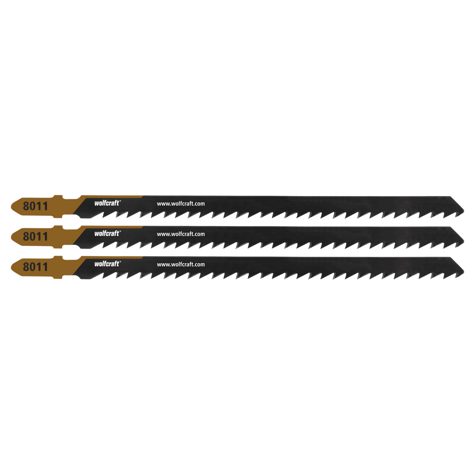 3 Jigsaw Blades, Squared Timber, Fast Cuts