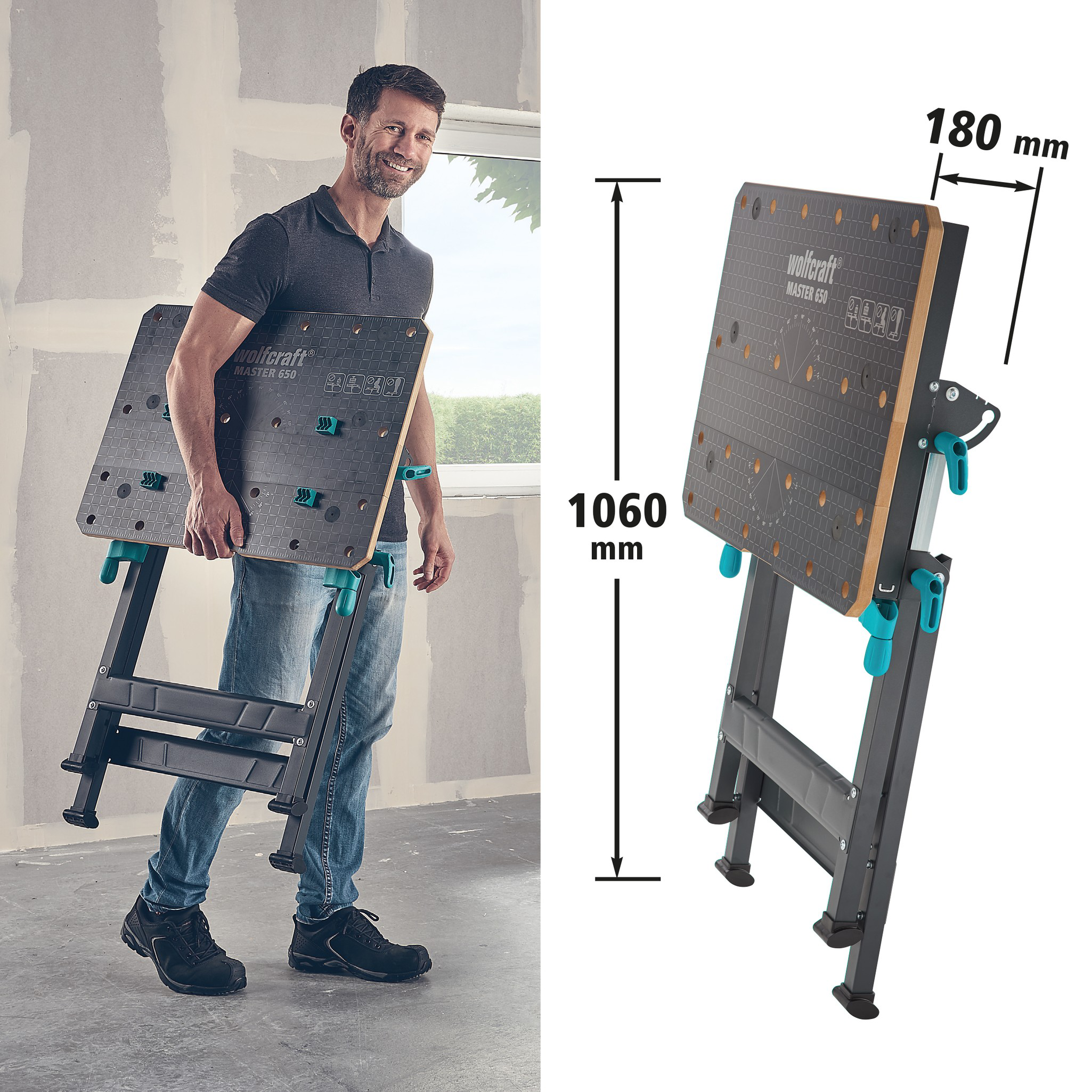MASTER 650 ERGO Clamping and Working Table - Image 3