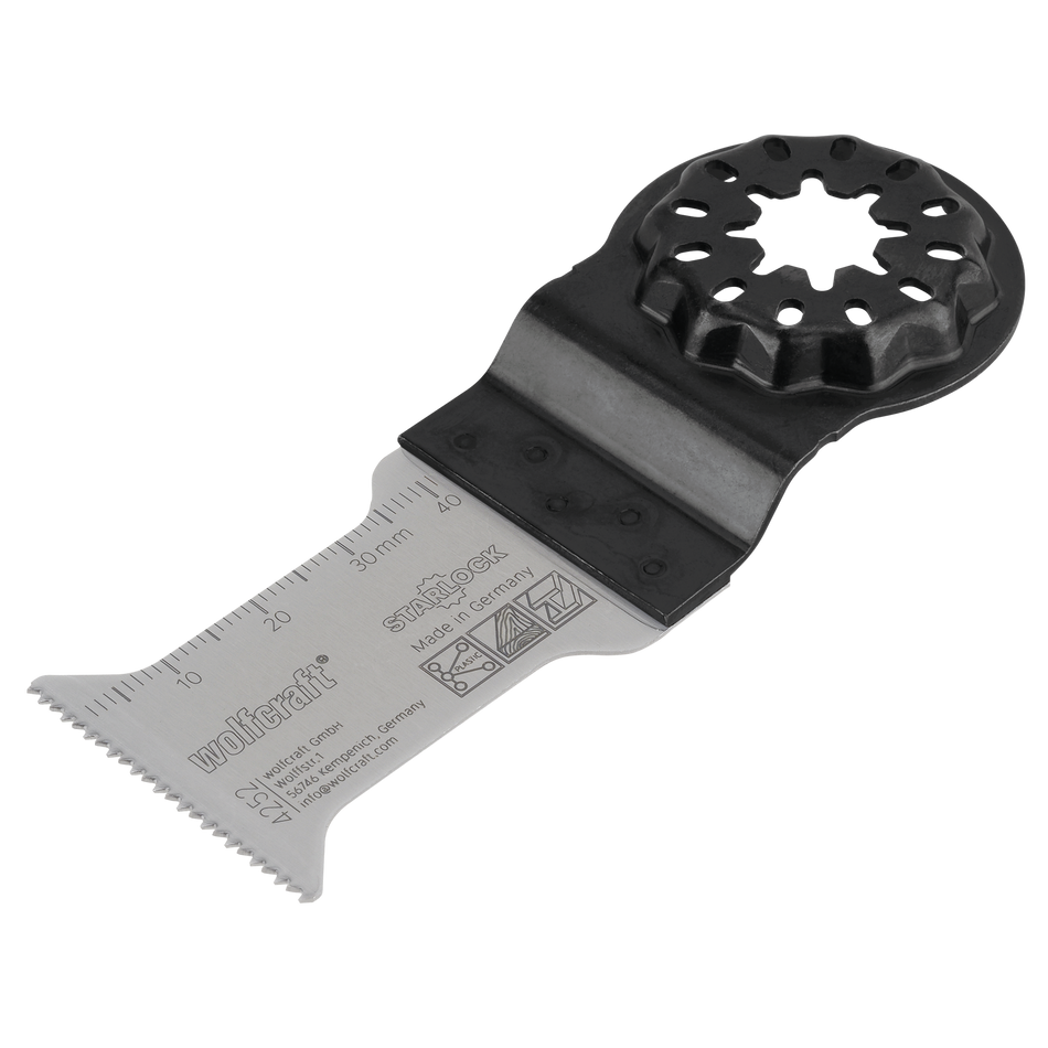 BIM Pushcut Saw Blade Expert”, STARLOCK receptacle, plastic, plasterboard, wood with nails, 35 mm