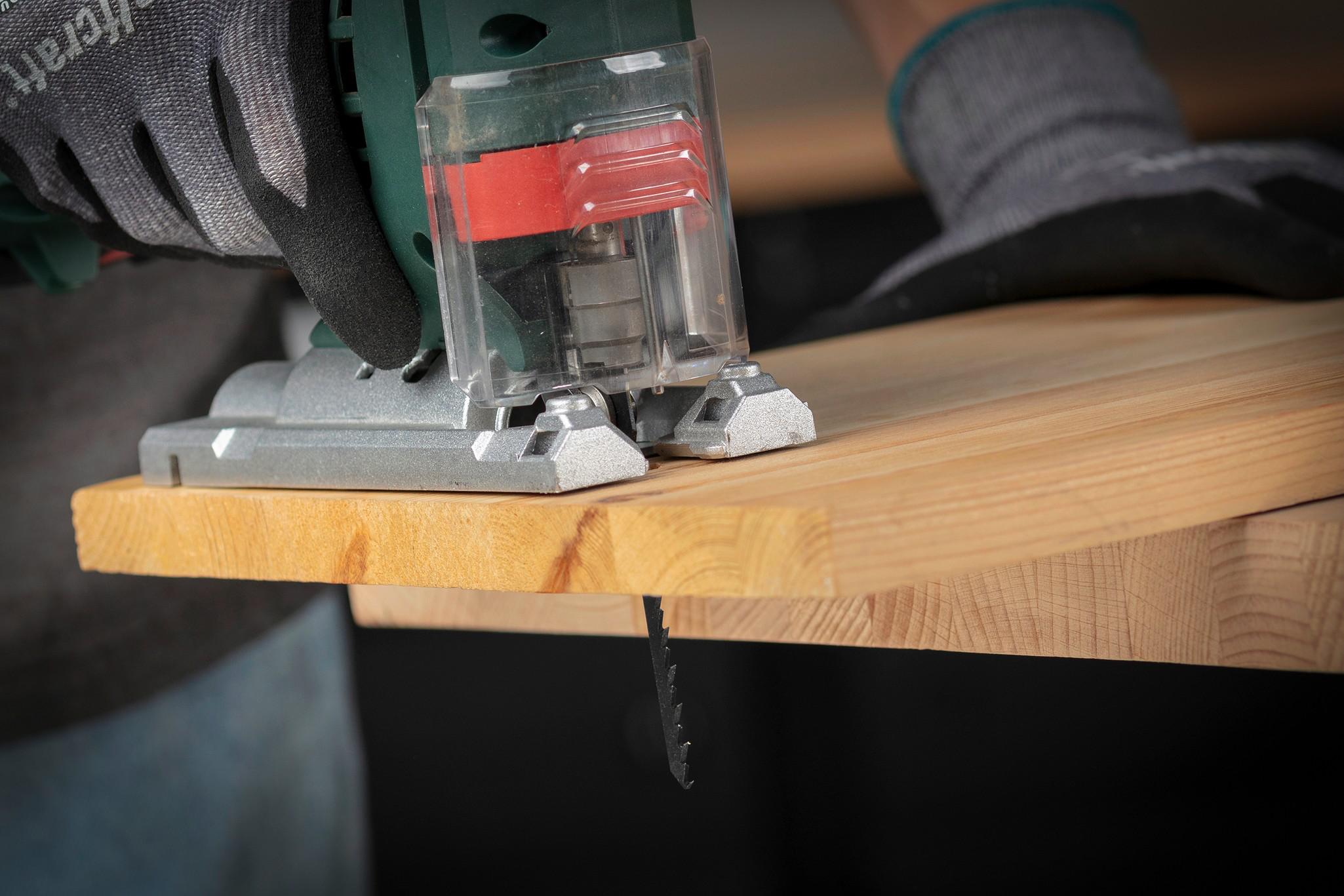 3 Jigsaw Blades, Softwood, Fine Curved Cuts