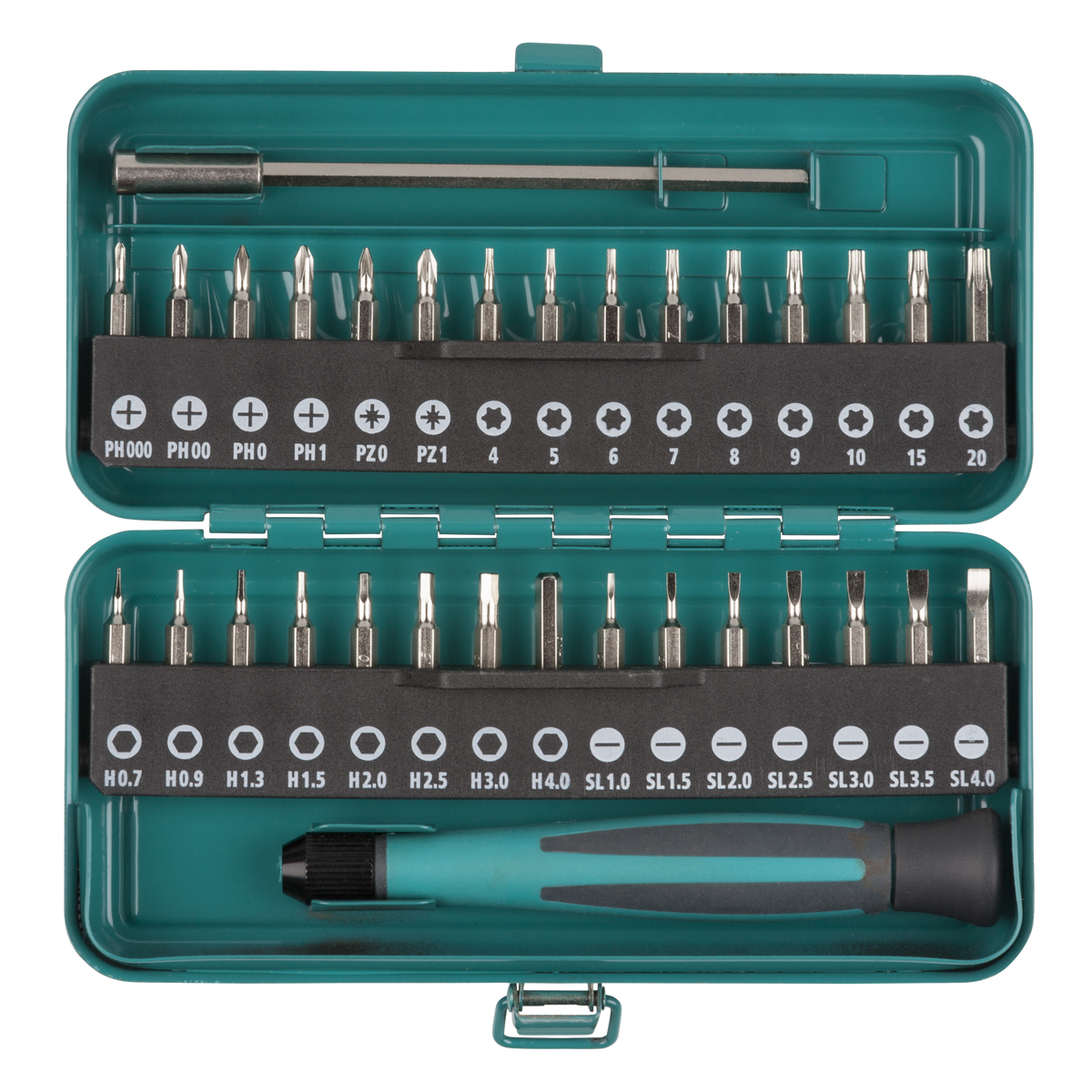 Micro Bit Box for Small Screws, 32 Pcs.