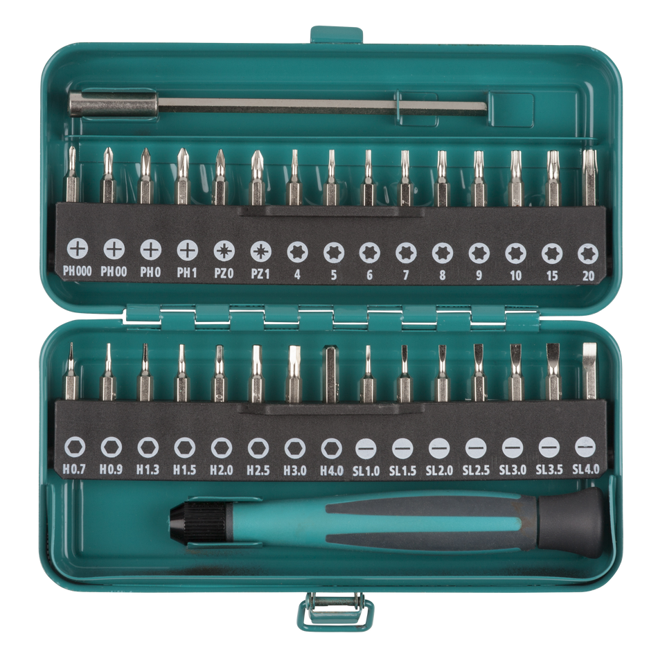 Micro Bit Box for Small Screws, 32 Pcs.