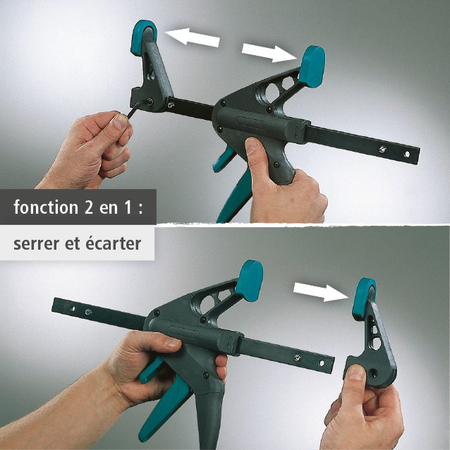 2 EHZ Miniature One-Hand Clamps2 MINI One-Hand Clamps (fr)