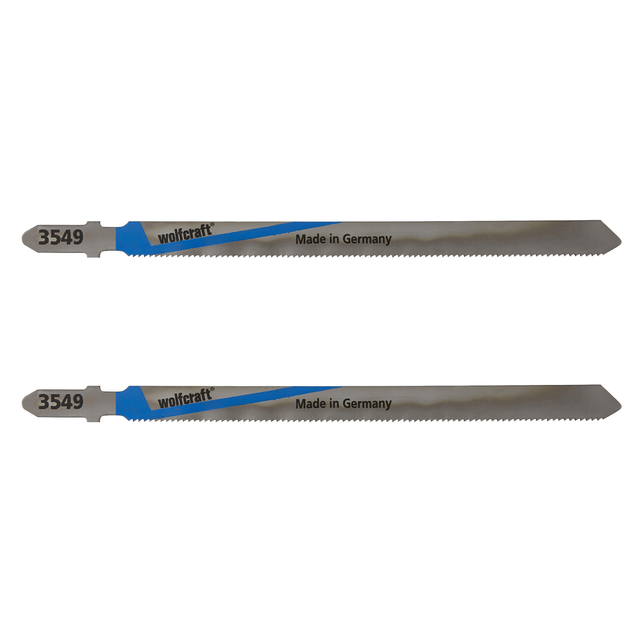 2 HSS Jigsaw Blades; T-shank; metal pipe, sheet steel, non-ferrous metal