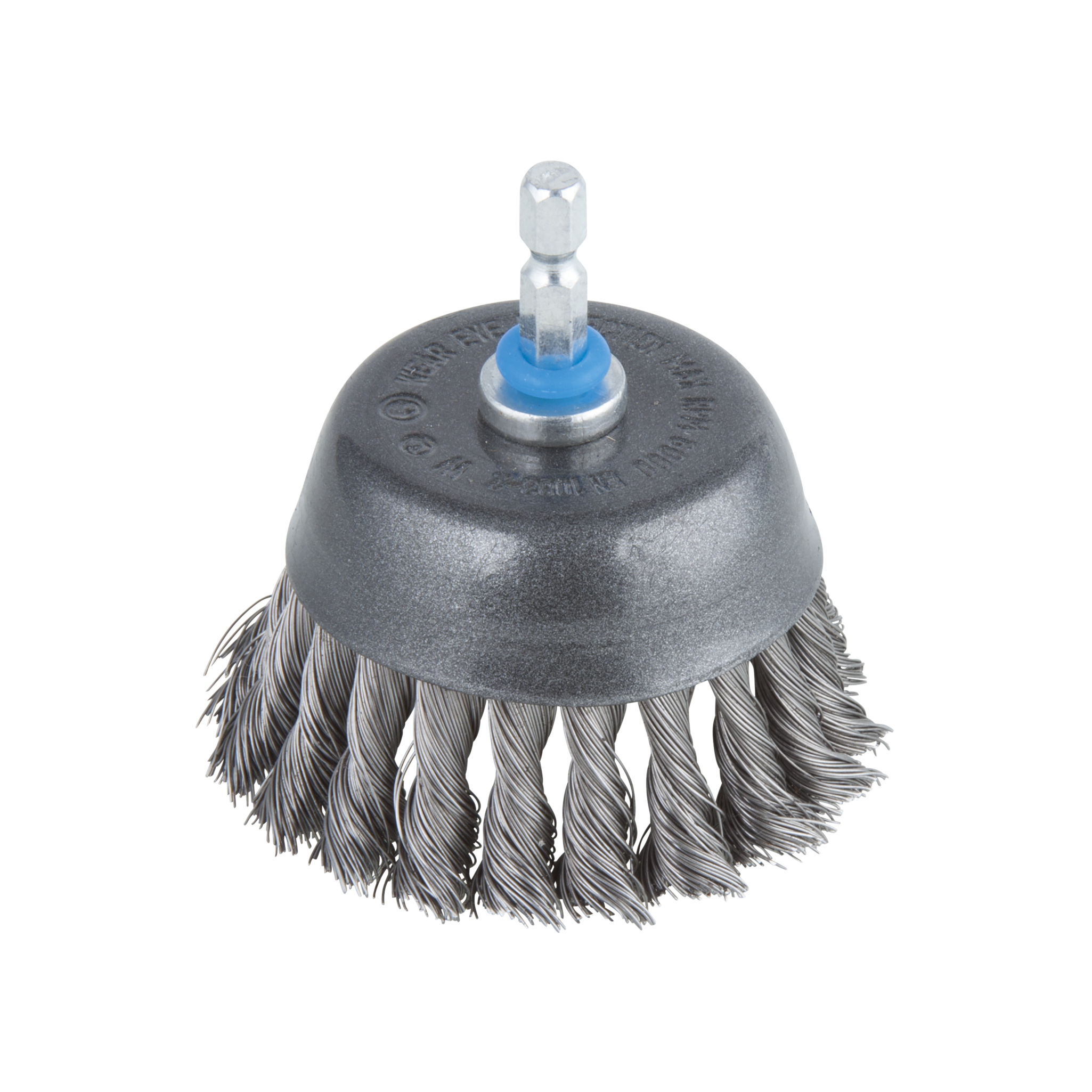 Steel Wire Cup Brush, Ø 75 mm, twisted