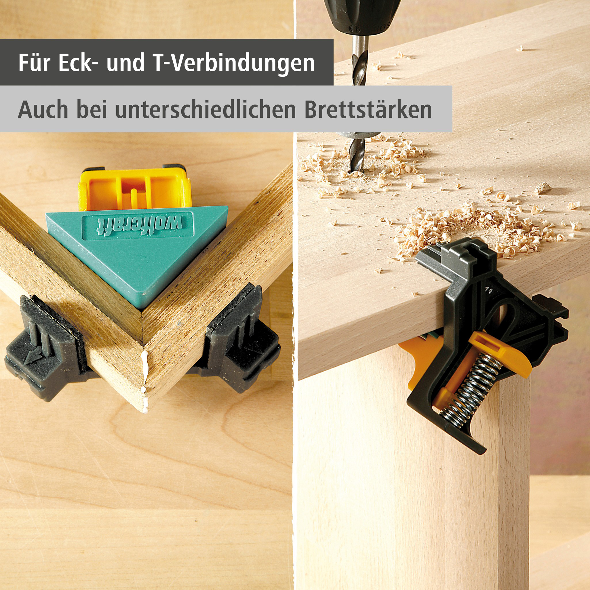 Project Set for Right-Angle Clamping