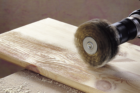 Wood Grain Brush, Ø 80 mm
