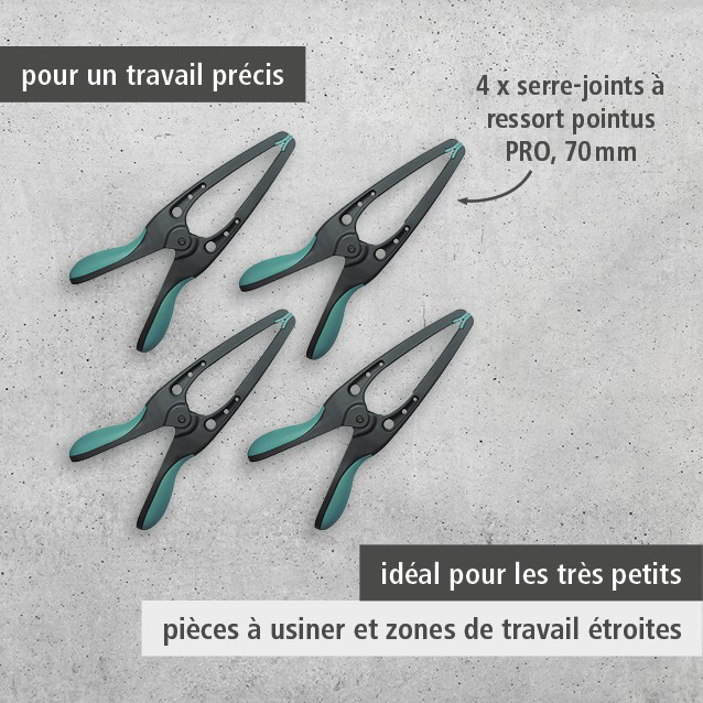 PRO 70 Pointed Spring Clamp