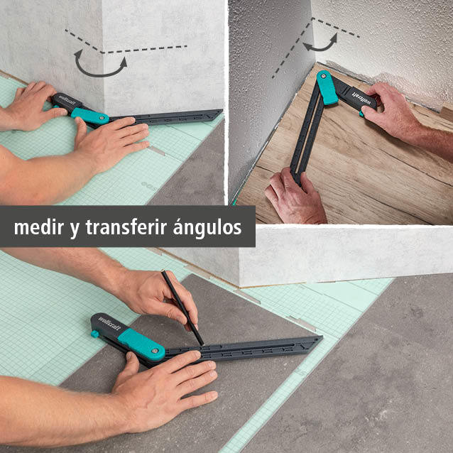 Angular Bevel Gauge with Marking Gauge Function (es)