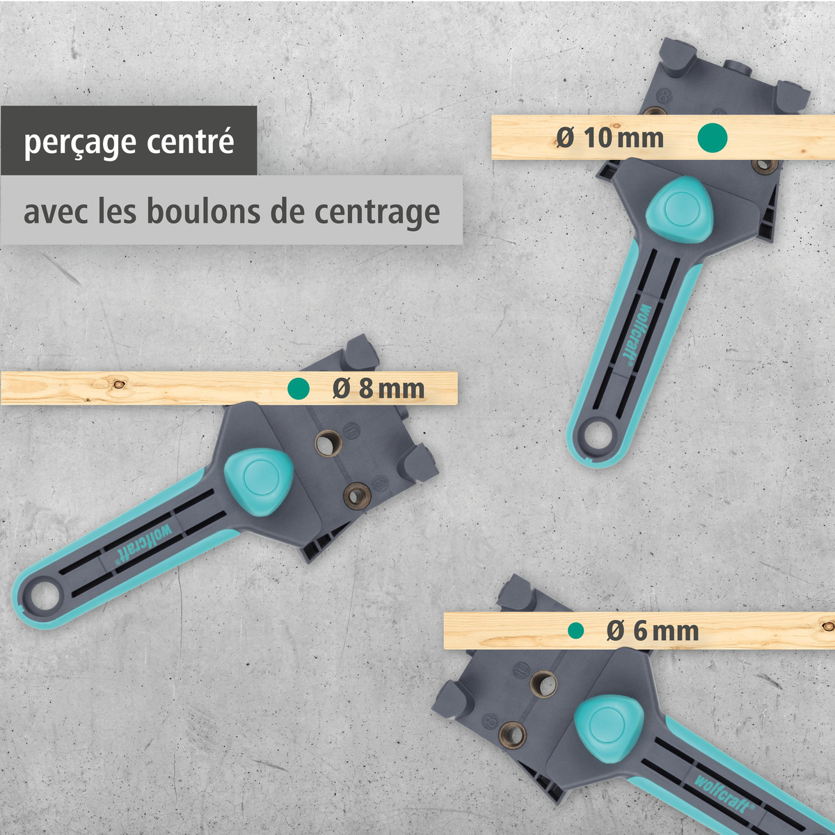 Dowelmaster – dowel gauge for wood joints