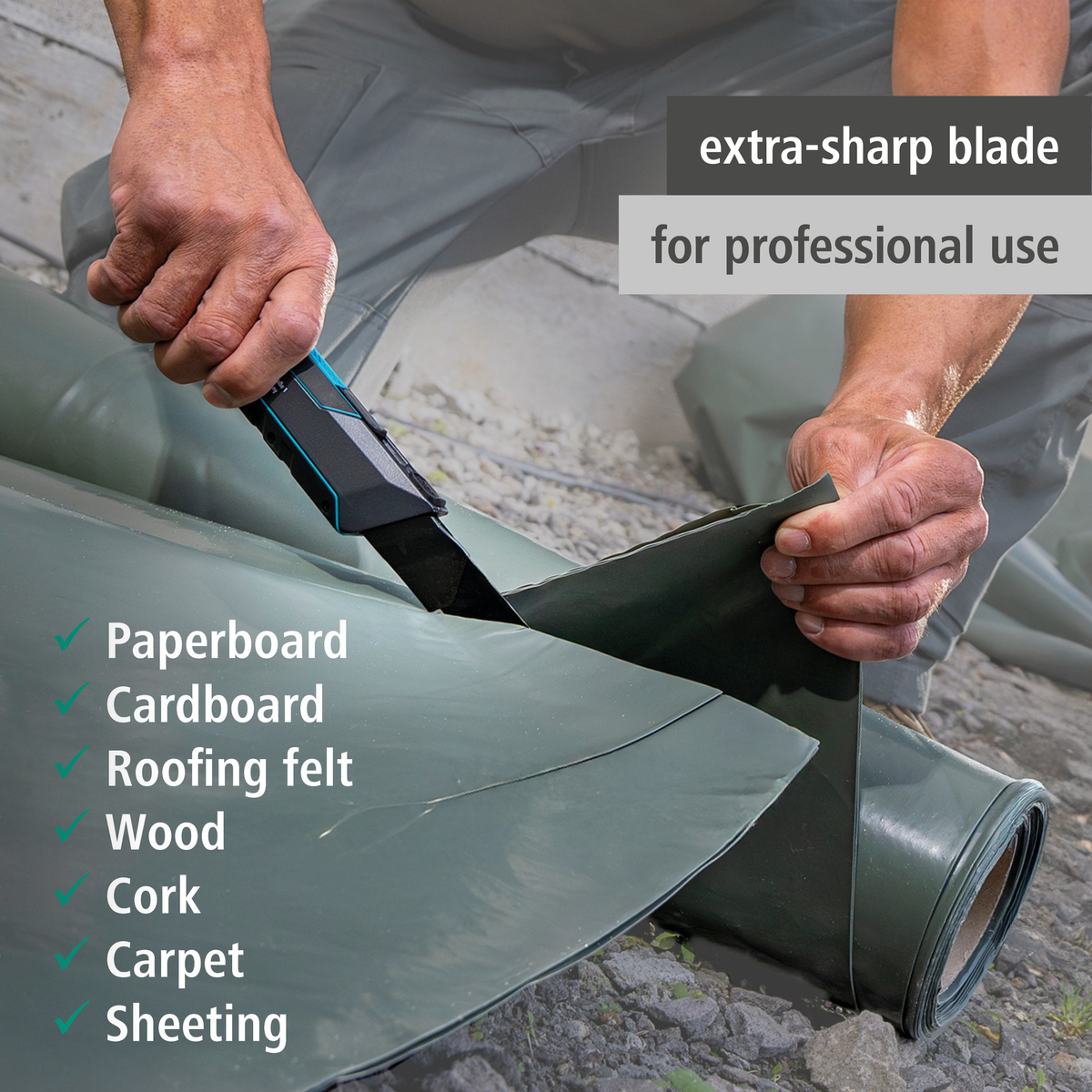 PRO SAFETY Snap-Off Blade Knife, 25 mm