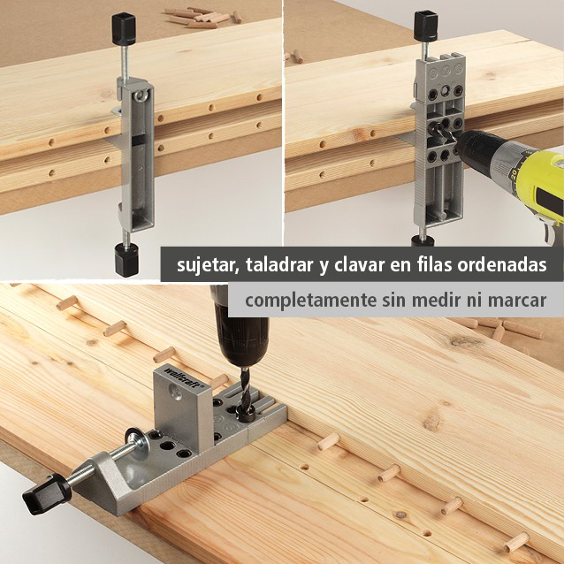 Universal Wood Dowel Joiner Set (es)