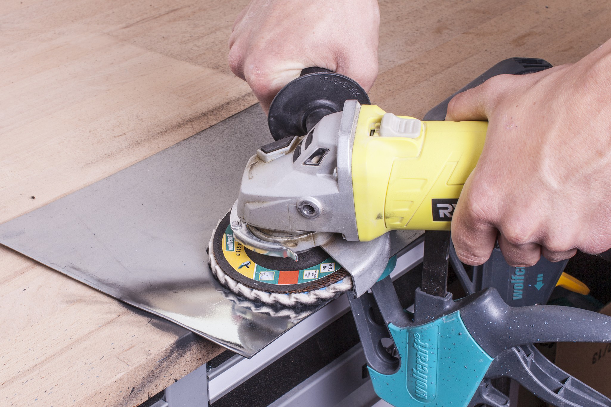 Felt Lamellar Flap Disc, Ø 115 mm - Image 3