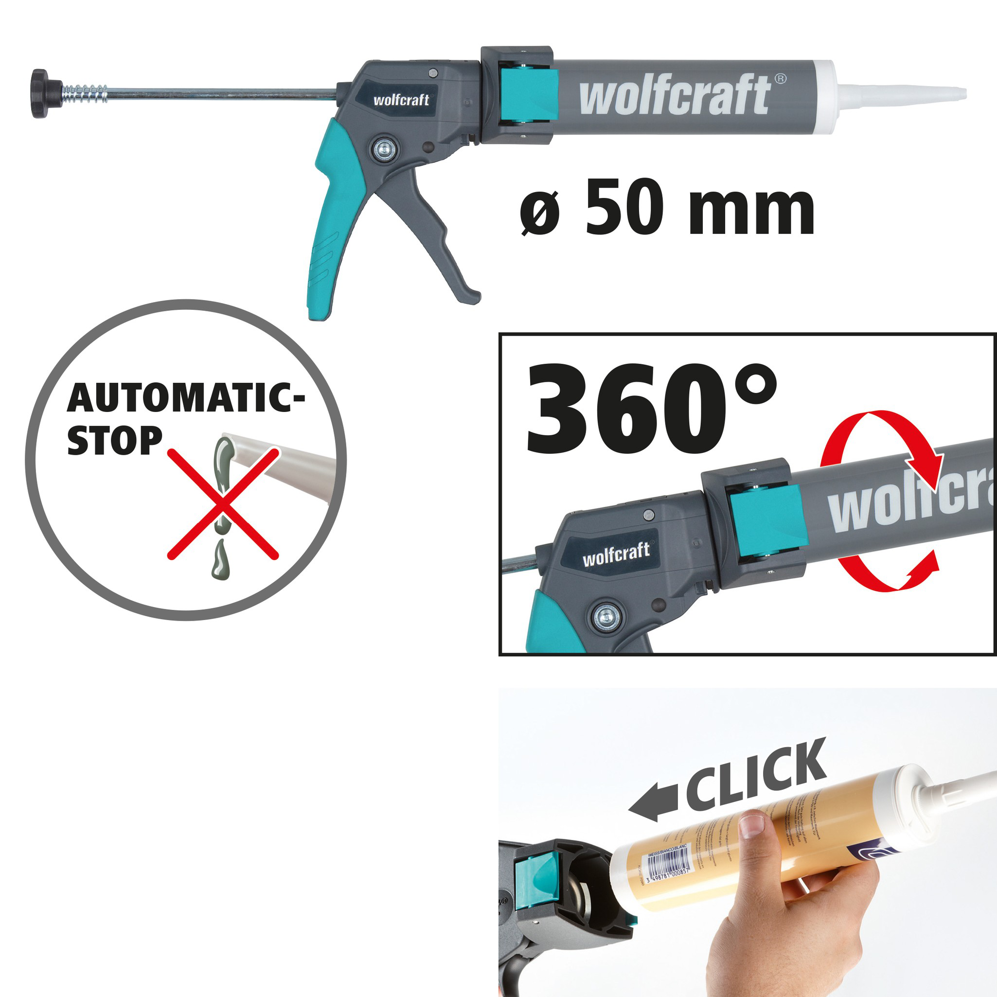 MG 310 COMPACT Caulking Gun - Image 4