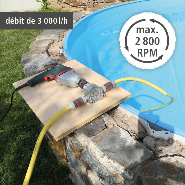 Pump With Metal Casing 3/4" (19 mm)