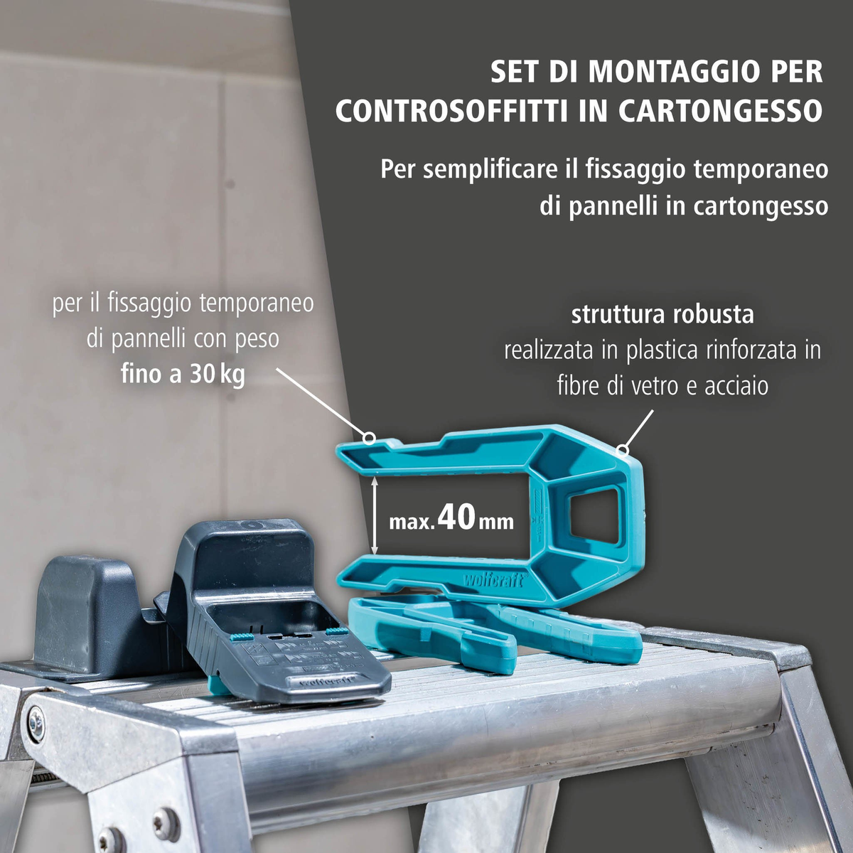 Drywall Installation Set for Ceiling Panels (it)