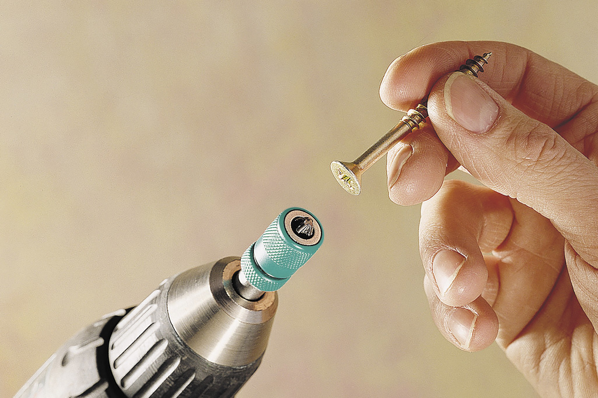 Bit Holder With Depth Stop and Ring Magnet