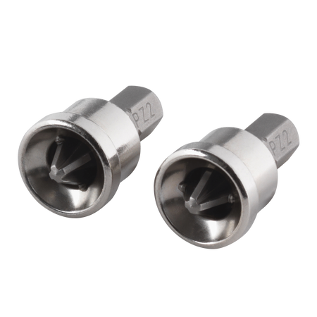 2 Plasterboard Bits With Depth Stop, Crosshead (PZ 2)