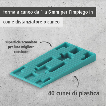 40 Plastic Spacer Wedges (it)