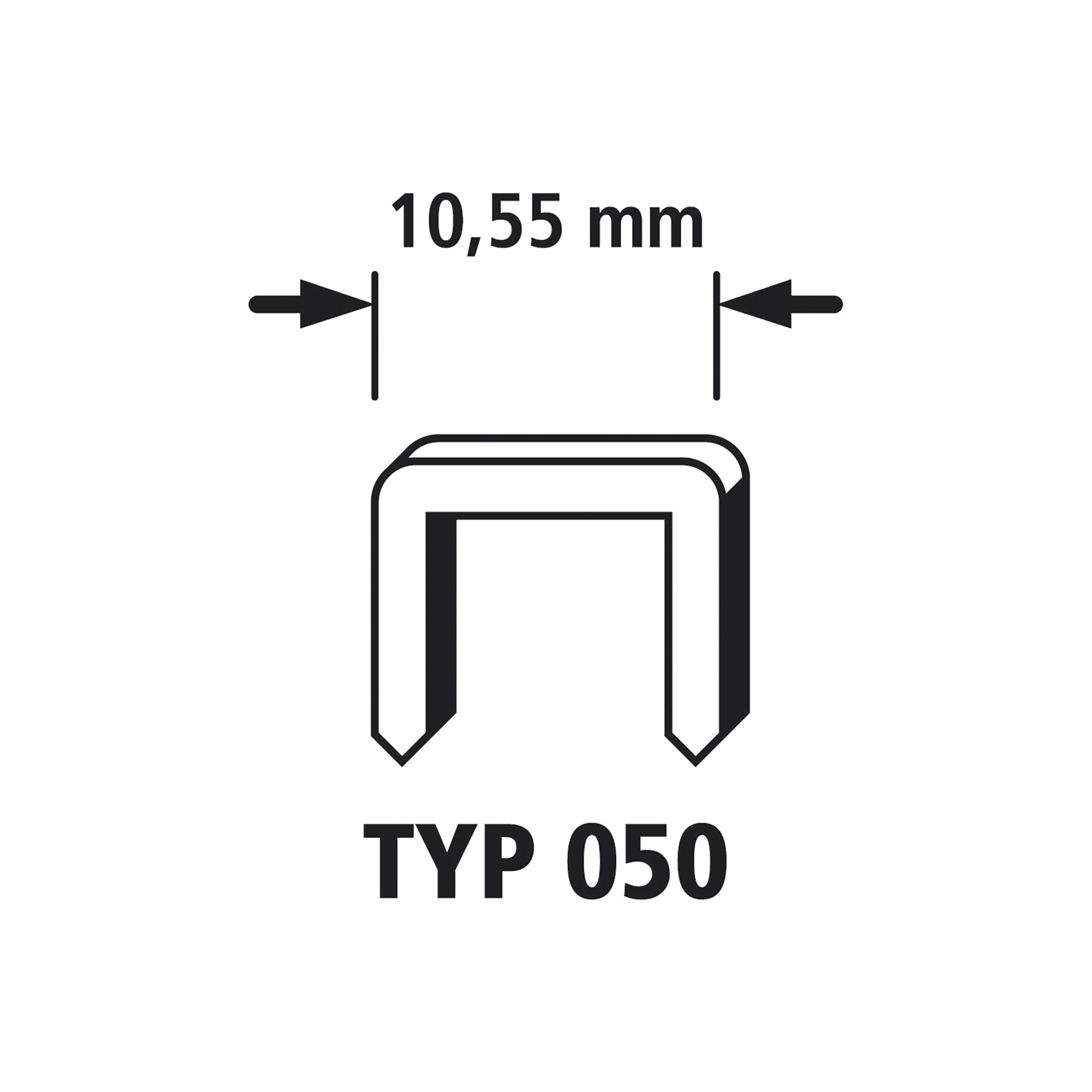 Broad Back Staples, Type 050