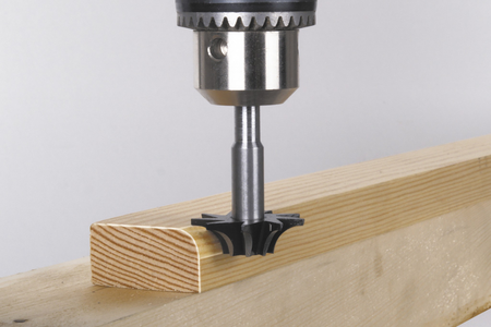 Rounding-Off Cutter Made From Tool Steel, Ø 35 mm