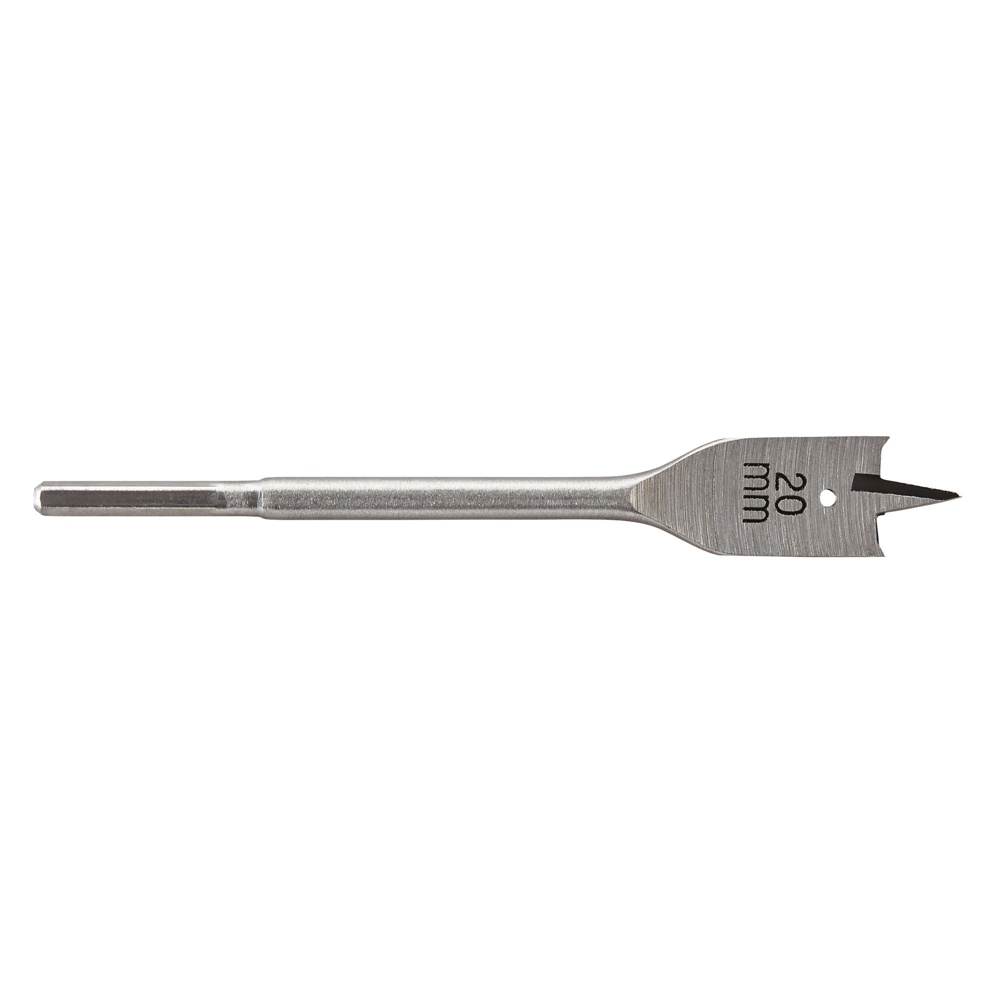 Flat Milling Drill Bit, Hexagon Shank, Ø 20 mm