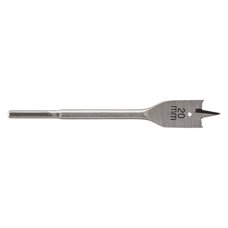 Flat Milling Drill Bit, Hexagon Shank, Ø 20 mm