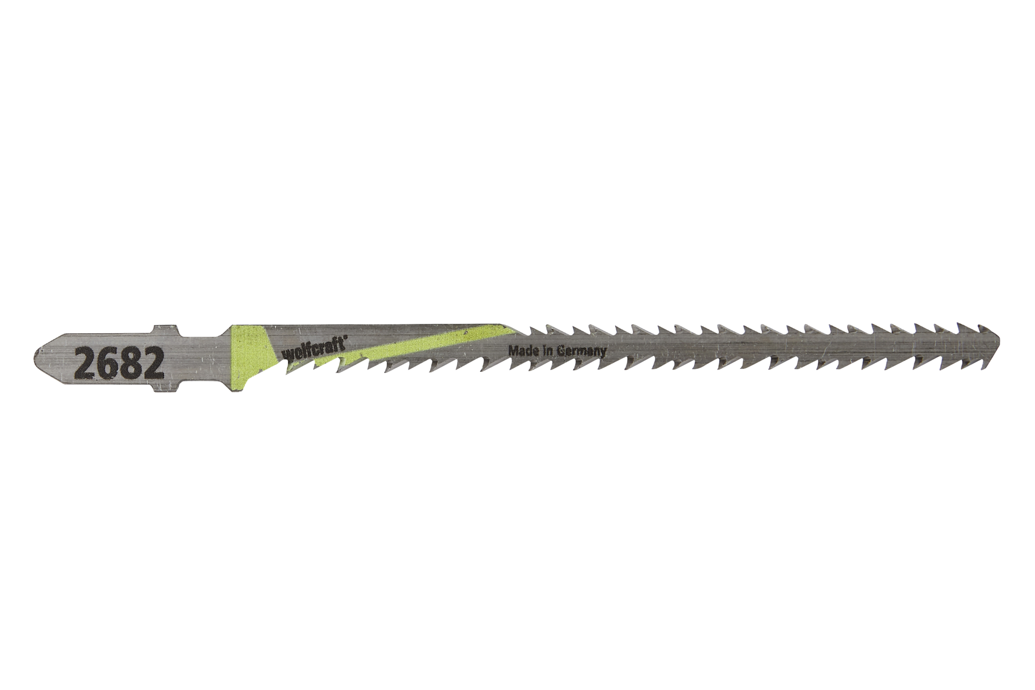 2 HCS Jigsaw Blades, T-shank, toothing on both sides, wood, curved cut