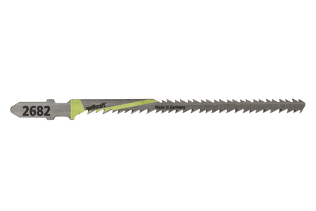 2 HCS Jigsaw Blades, T-shank, toothing on both sides, wood, curved cut