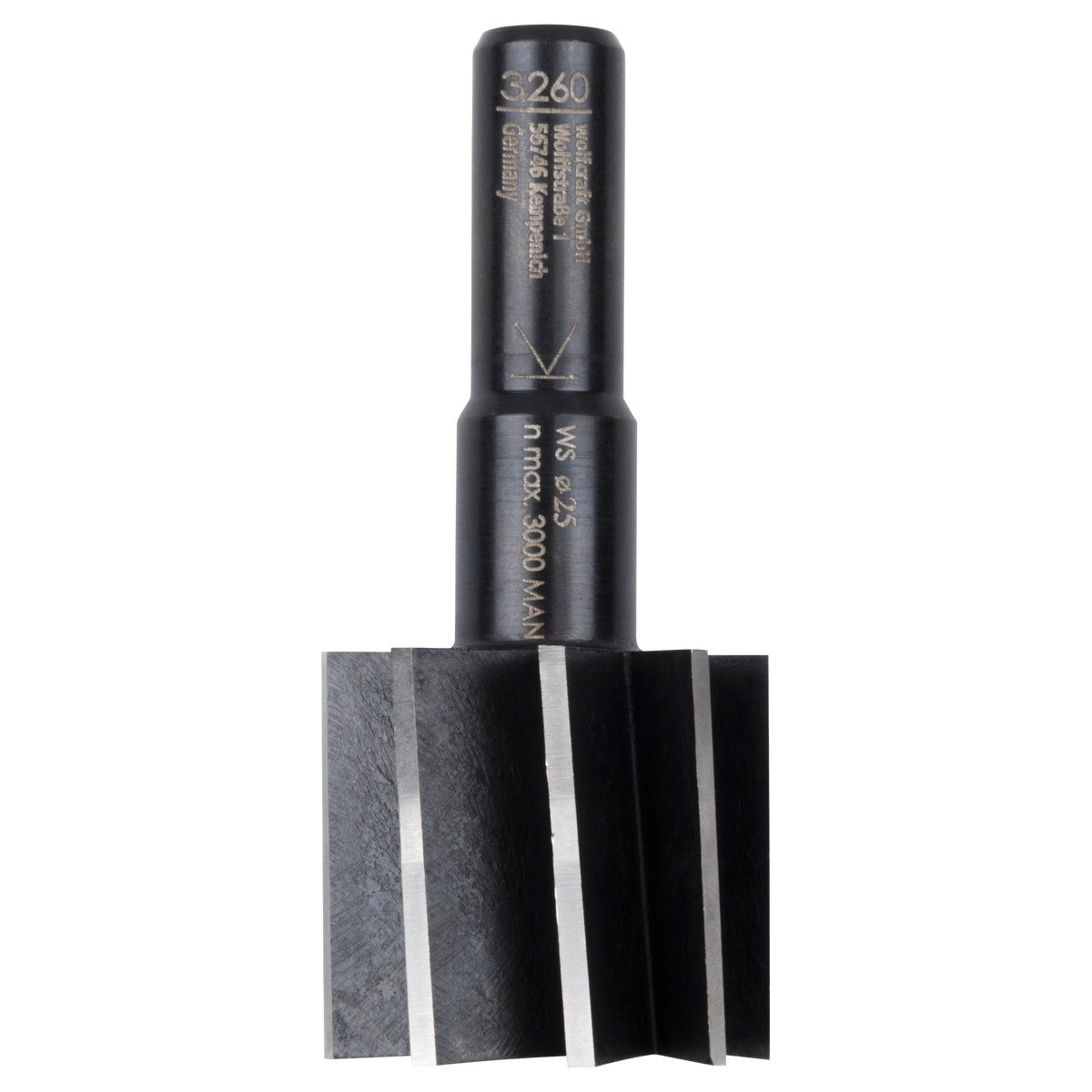 Cylindrical Cutter Made From Tool Steel, Ø 25 mm