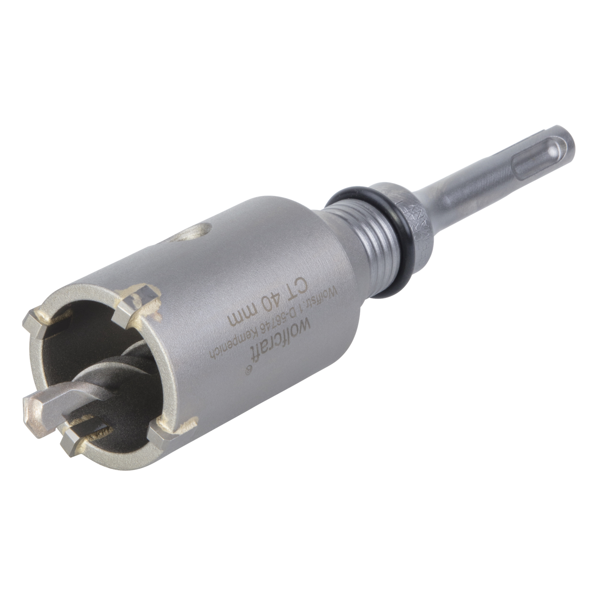 Annular Bit, Tungsten Carbide Tipped, With SDS Plus Mandrel - Image 1