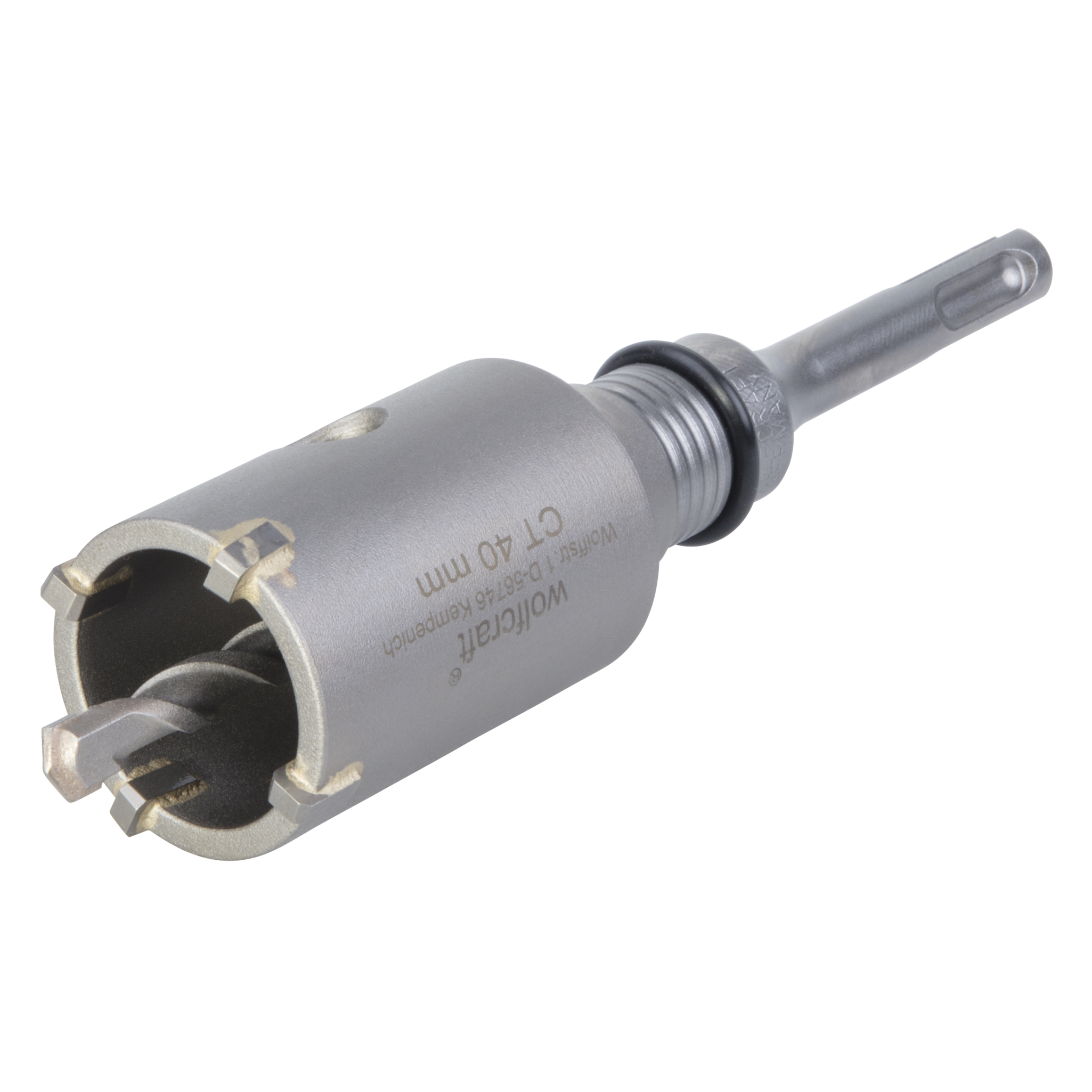 Annular Bit, Tungsten Carbide Tipped, With SDS Plus Mandrel - Image 1