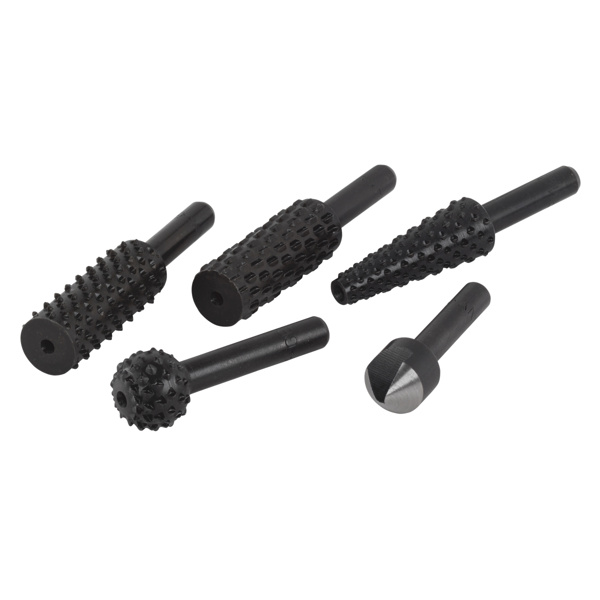 Rasp and Countersink Set, 5 Pcs. - Image 1