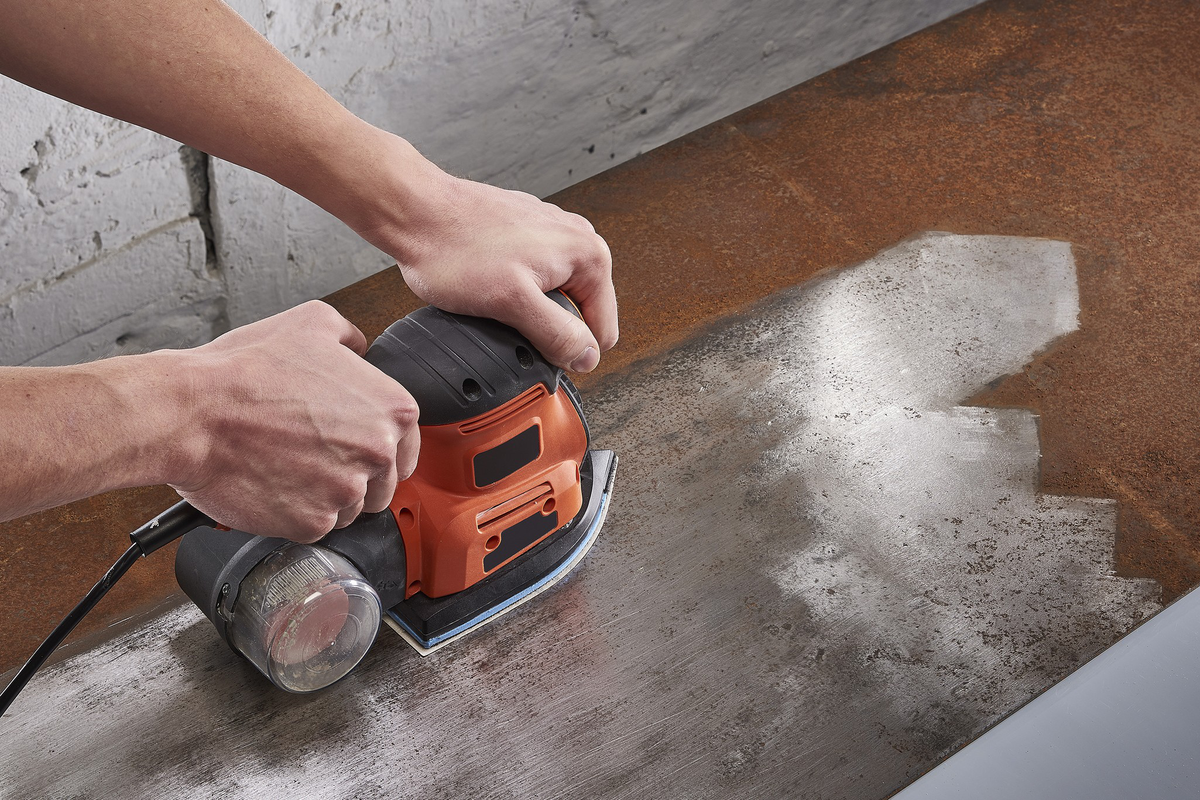 Easy-Fix Sanding Disc Set for Wood/Metal, 107 x 175 mm, grain 80–240, 10 Pcs.