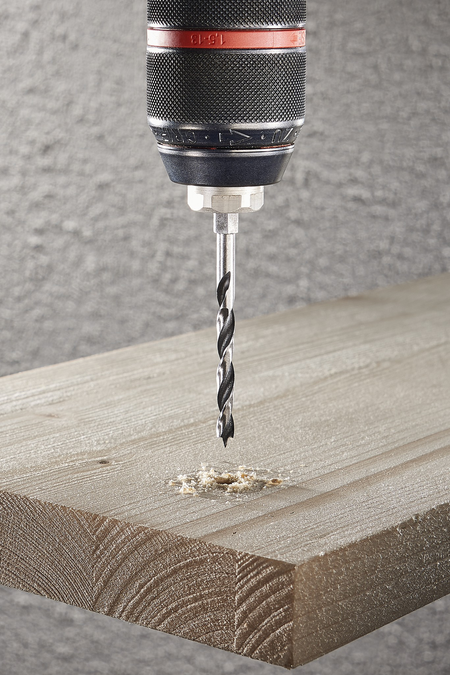 Wood Twist Drill Bit Set, Hexagon Shank - Image 5