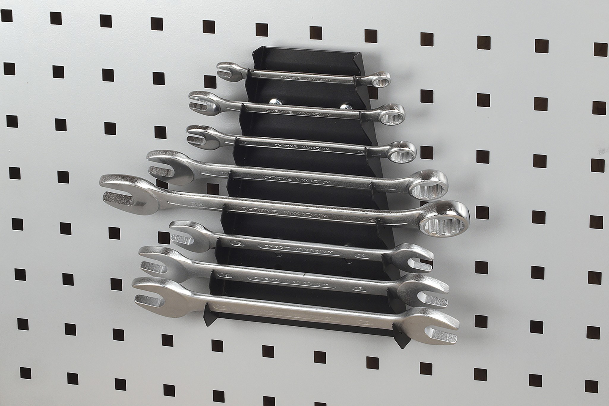 Spanner Holder for Workshop System Pegboard