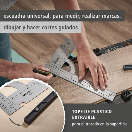 Universal Angle & Try Square, 300 mm (es)