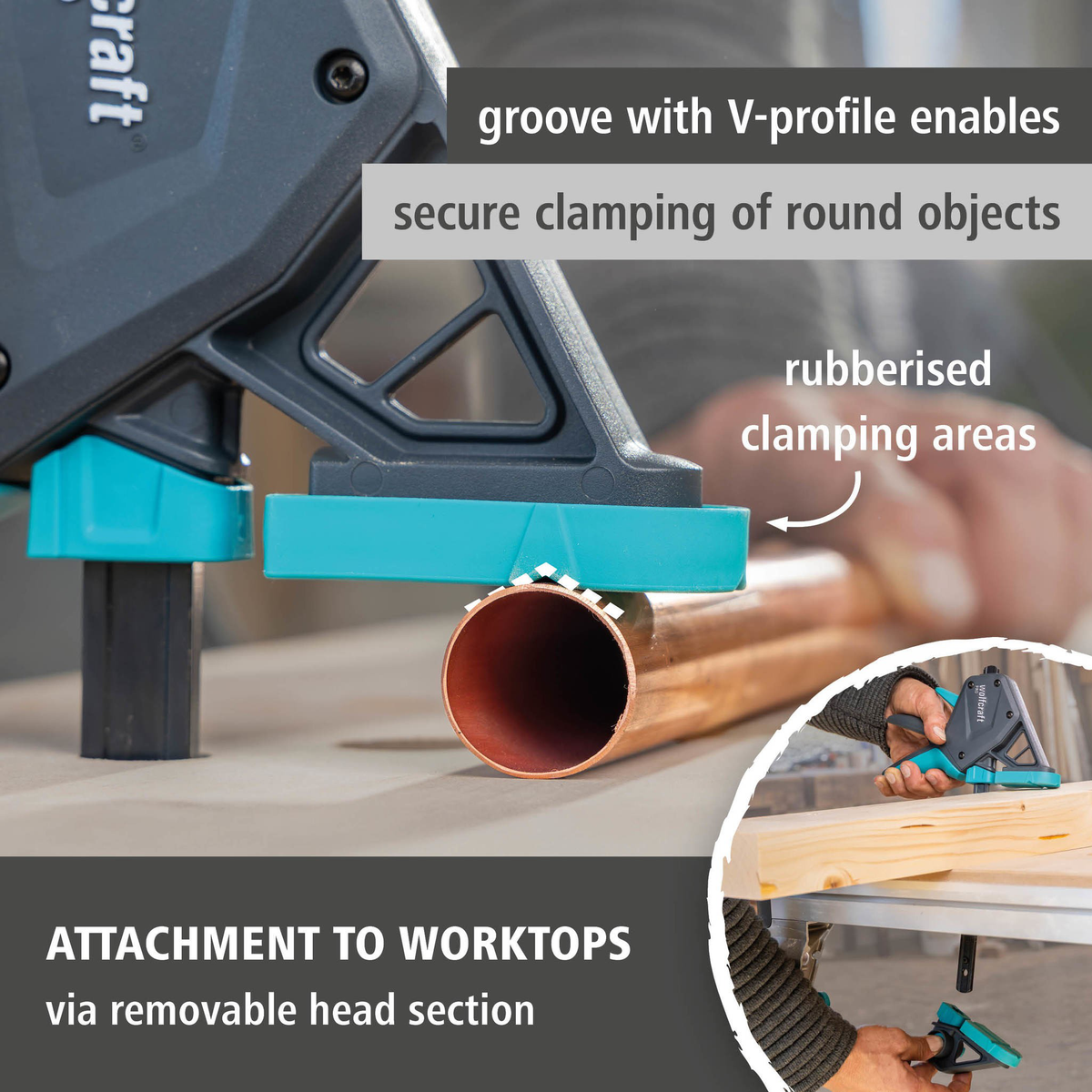 PRO One-Hand Clamp (en)