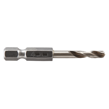 HSS Metal Drill Bit, Ground, Hexagon Shank
