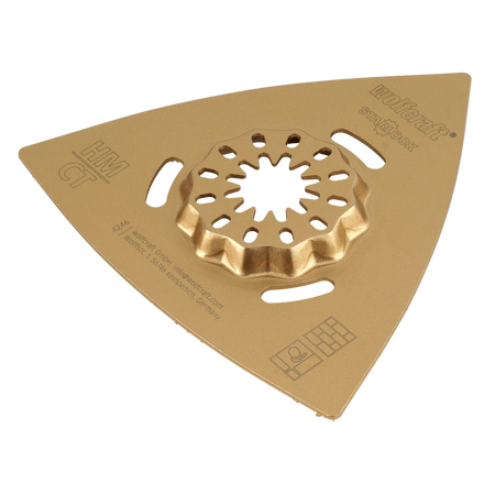 Tungsten Carbide Coated Sanding Plate Expert”, STARLOCK receptacle