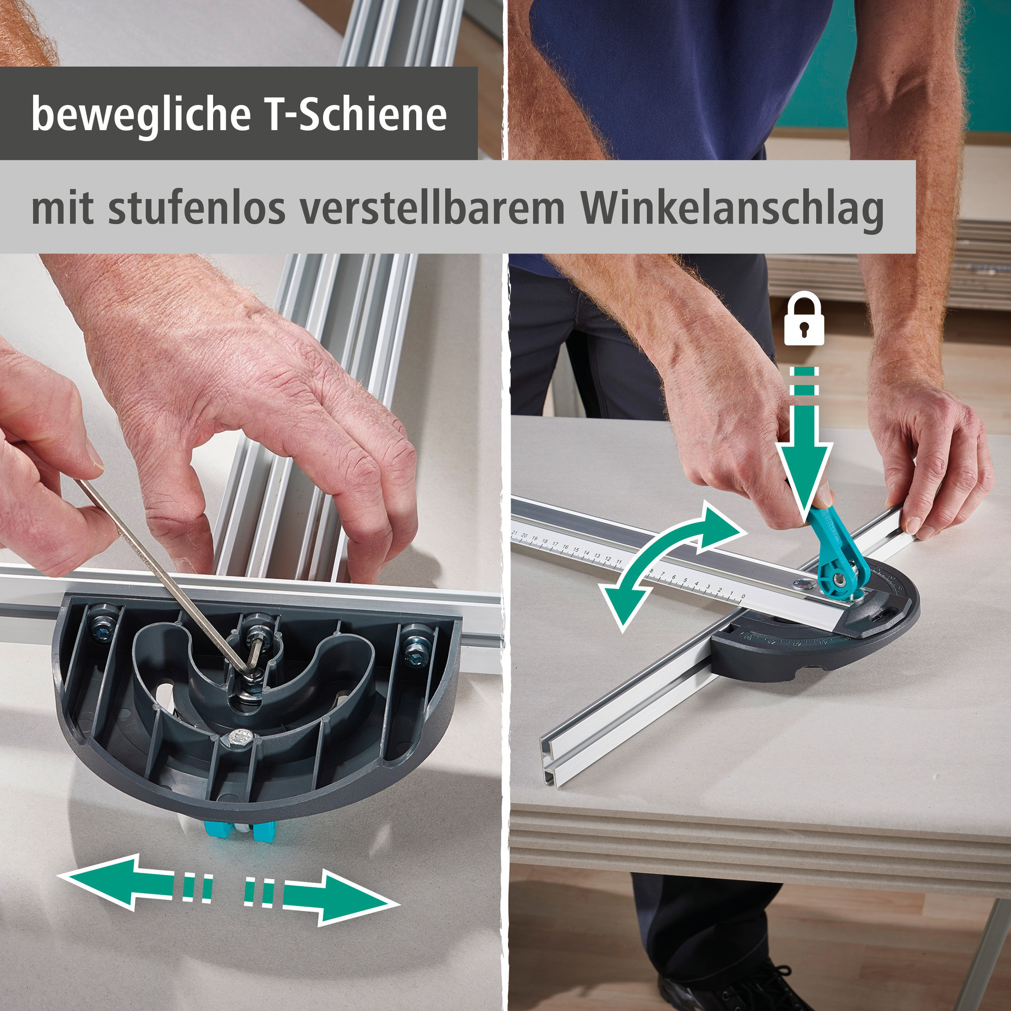 T-square with parallel cutter (de)