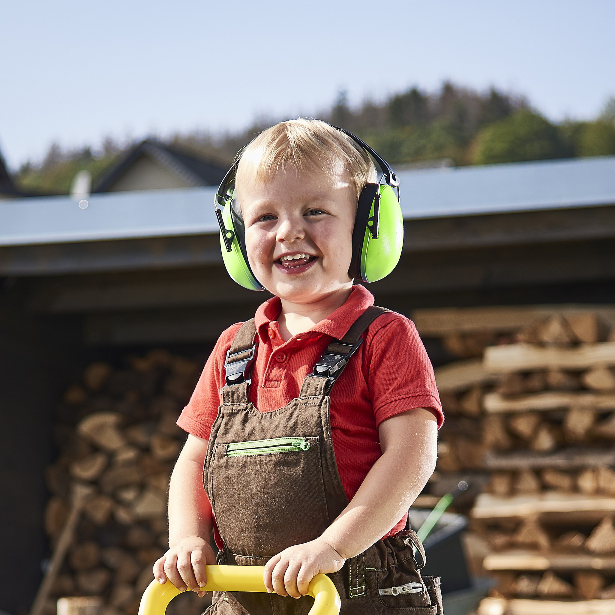 KIDS Earmuffs, Green - Image 2