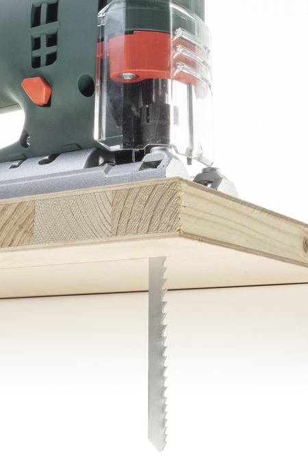 2 BIM Jigsaw Blades; T-shank; metal, wood, plastic; rough cut