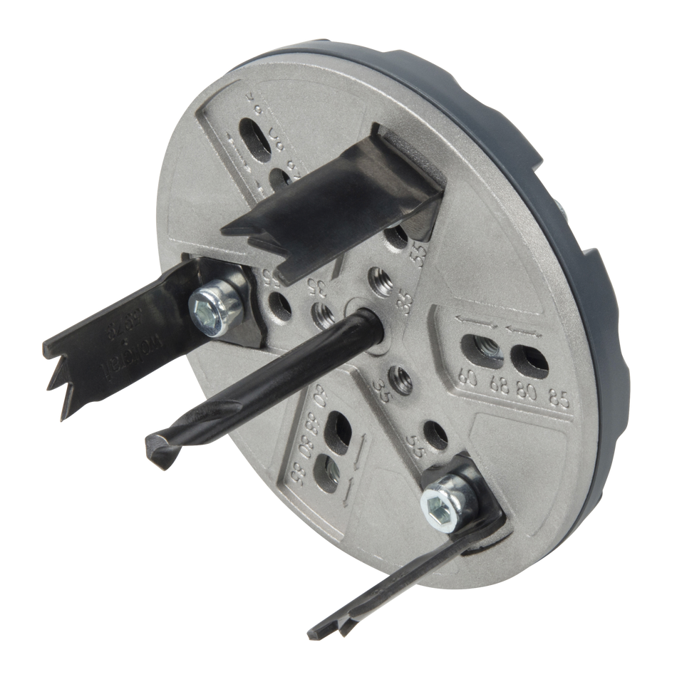 Adjustable Hole Saw, for Spotlights