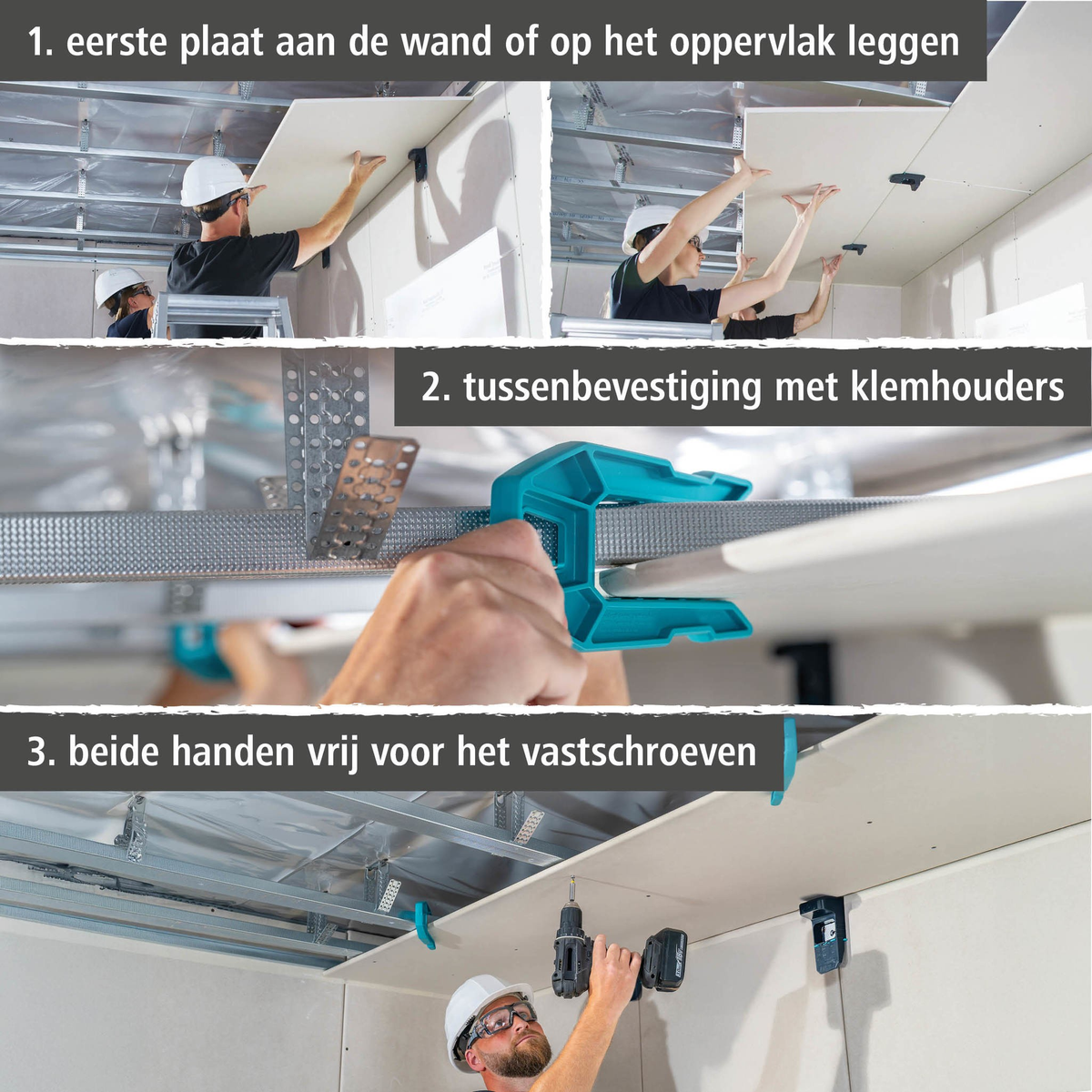 Drywall Installation Set for Ceiling Panels (nl)