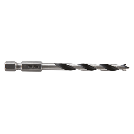 CV Wood Twist Drill Bit, Hexagon Shank