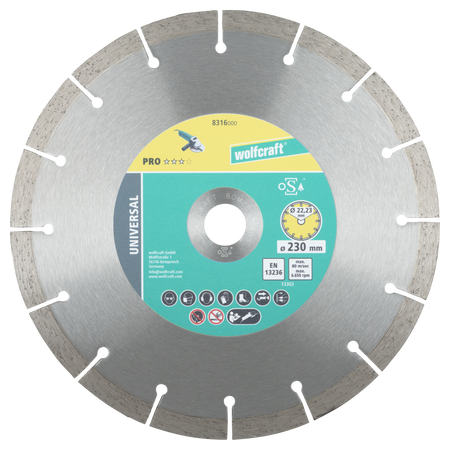 PRO UNIVERSAL Diamond Cutting Disc, Ø 230 mm