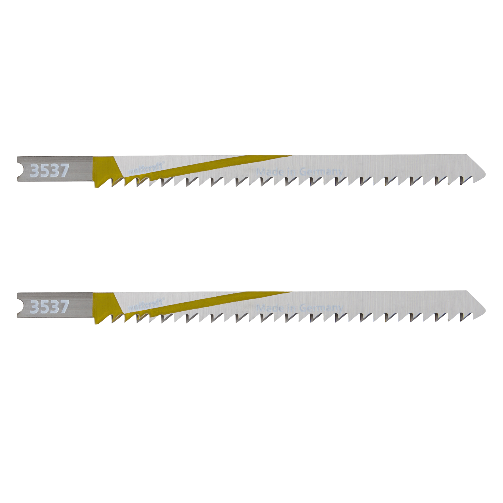 2 HCS Jigsaw Blades, U-shank, wood, clean cut