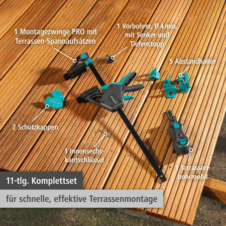 PRO Deck Building Set, 11 pcs. (de)