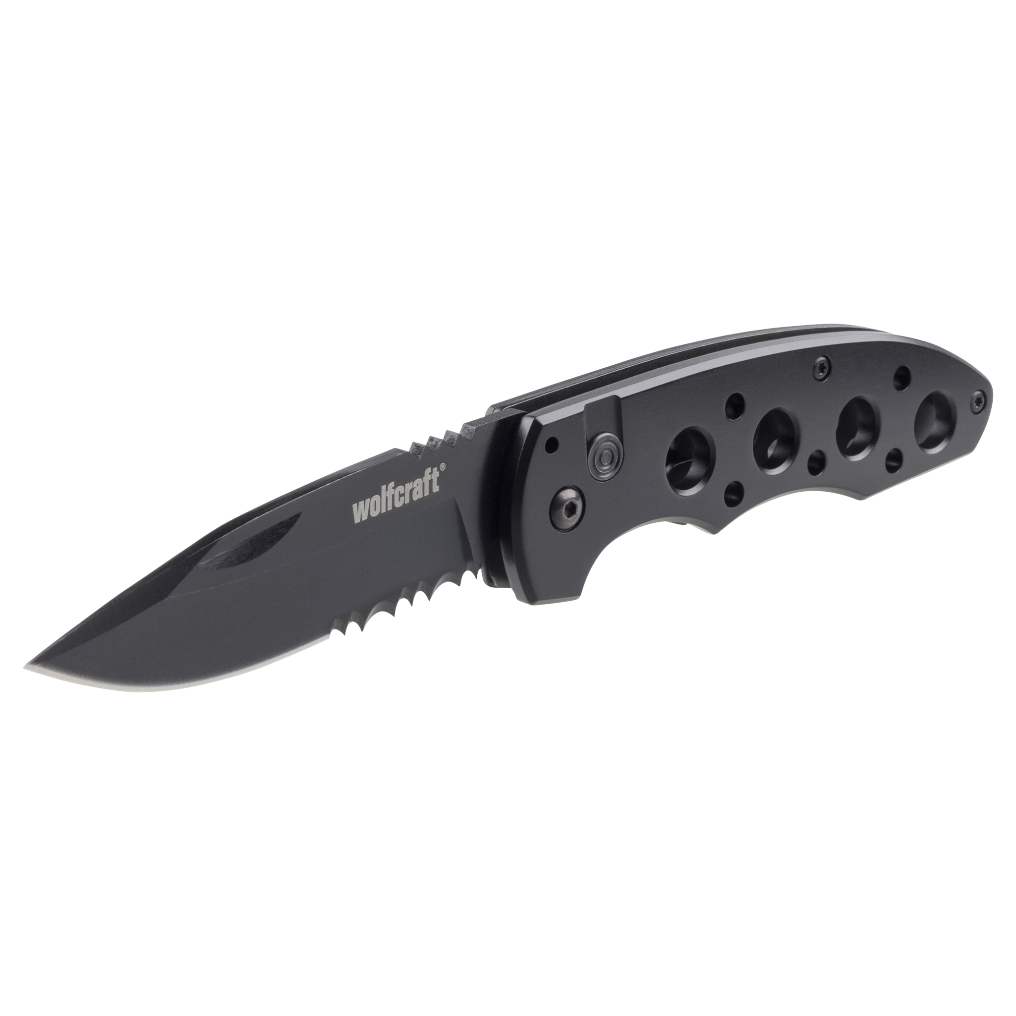 Leisure Knife with Folding, Serrated Blade - Image 1